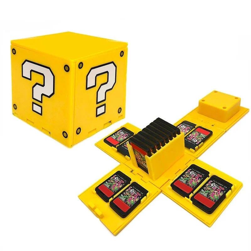 Case porta jogos 16 Slots - Cubo Mágico