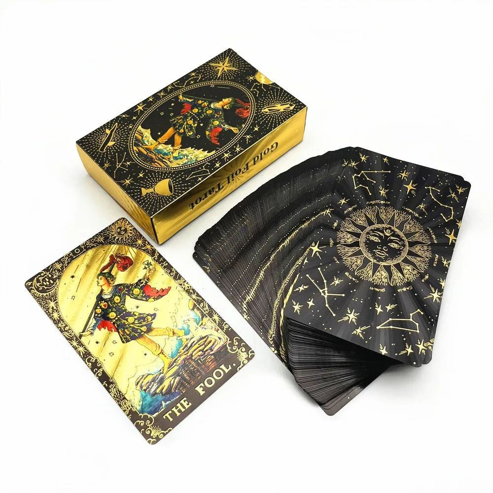Tarô Foil Golden Black