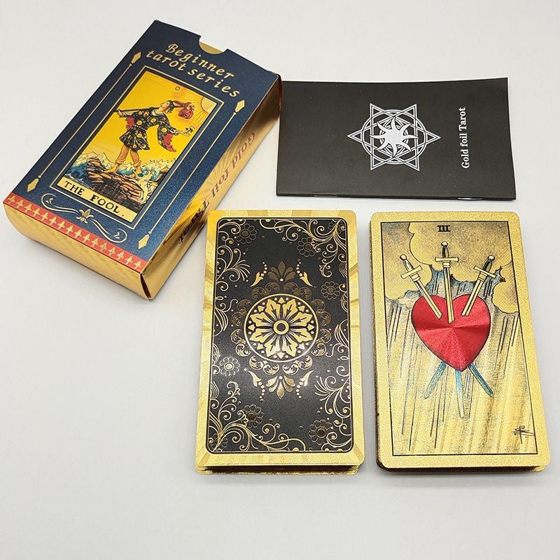 Tarô Foil Golden Flower