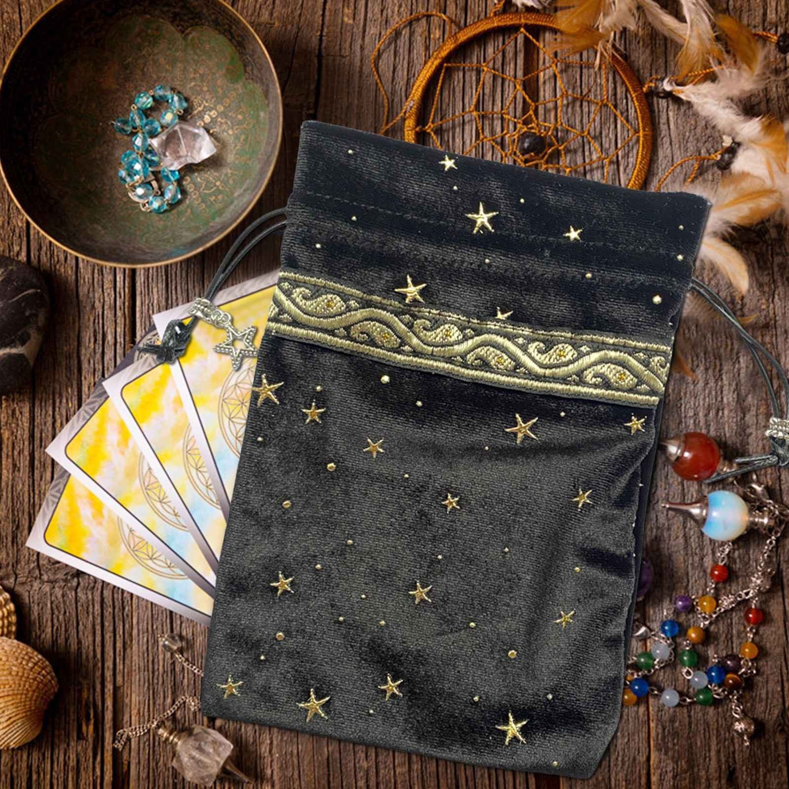 Bag para Cartas de Tarô - Estrelas