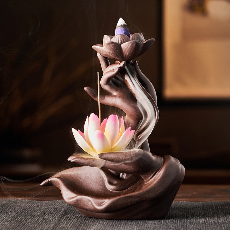 Incensário Flor de Lotus