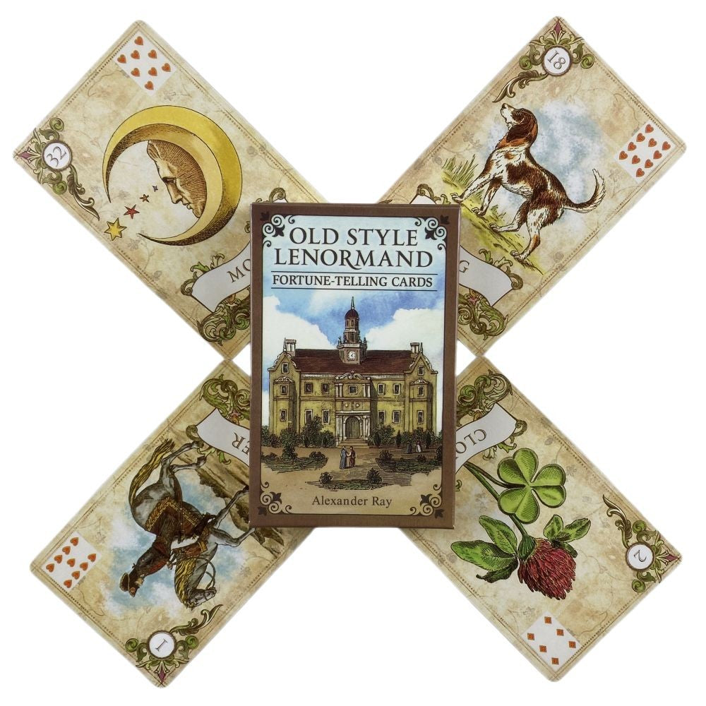 Baralho Cigano - Estilo Antigo Lenormand (38 cartas em inglês)