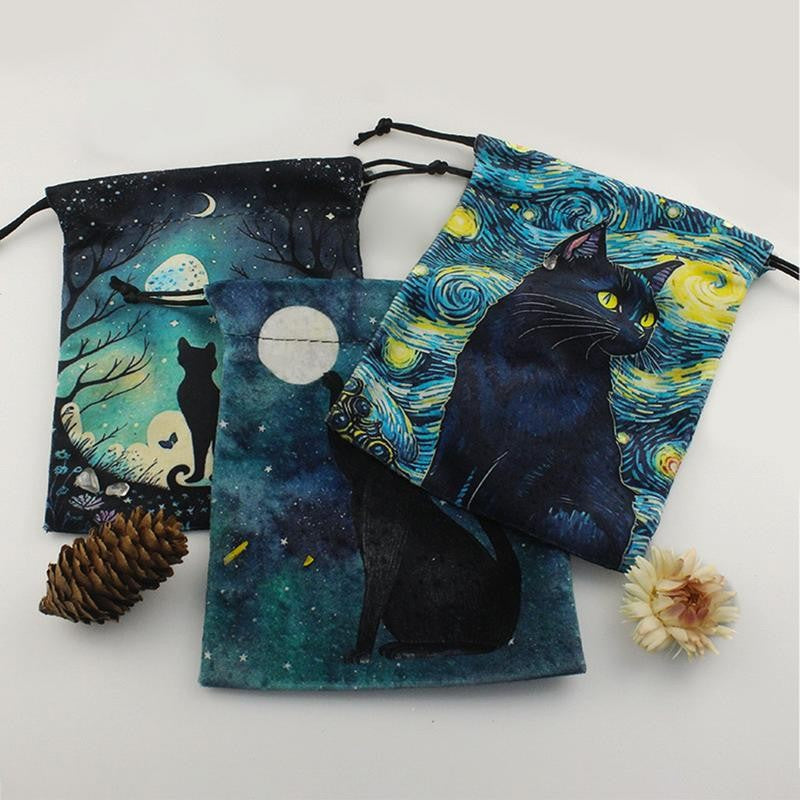 Bag para Cartas de Tarô - Gatitos