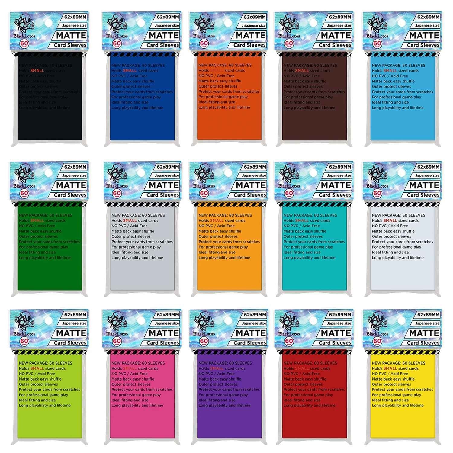 60 Sleeves Mini Matte - Yu-Gi-Oh!