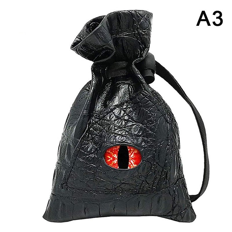 Saco de Dados com Cordão Impermeável em Couro PU