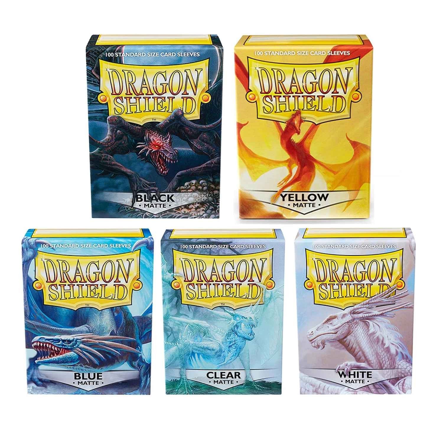 100 Sleeves Dragon Shield tamanho padrão - MTG, Pkm